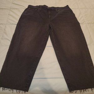 Madewll Black Balloon Jeans NWT Sz 33
